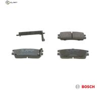 Bosch Brake Pad Set 0 986 461 768 – Rear – Copper-Free – Mitsubishi Delica/Space Gear/Pajero II