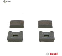 Bosch BP623 - Brake Pads Car Front Axle - Bosch Quality - Reduced Noise and Dust - ECE-R90 Certified - Copper-Free - 1 Set of 4 pads