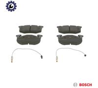 Bosch Brake Pads 0986466346 Front with Anti-Squeak Plate – Fits Renault Clio Extra