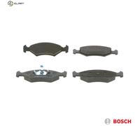 4x BOSCH 0986466402 Brake Pad Set Front Fits Ford Fiesta 1.8 XR2i 16V 1.8 D