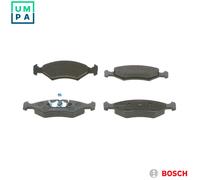 Bosch Brake Pad Set 0986466402 Front Fits Ford Fiesta 1.8 XR2i 16V 1.8 D - 4x