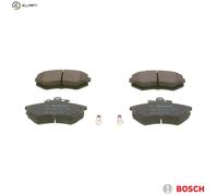 BOSCH Brake pad set with accessories 0 986 466 700 Brake pads,Brake pad set, disc brake VW,AUDI,CORRADO (53I),A4 Limousine (8D2, B5)