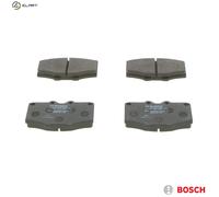 BOSCH Brake pad set 0 986 468 520 Low-Metallic TOYOTA: HILUX 6 Pick-up, Land Cruiser 60