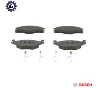 BRAKE PAD SET DISC BRAKE 0 986 468 873 FOR VW GOLF/II/Mk JETTA ME/JP/SBEZ 1.6L