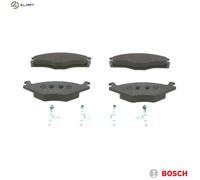 Brake pads 0 986 468 873 BOSCH for VW SEAT