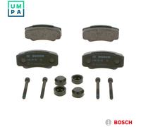 Bosch Rear Brake Pad Set - Genuine for Peugeot Boxer 2.2 Litre (12/2001–06/2006)