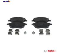 0986 494 074 Front Brake Pad Set 4x Pads Not Fitted Wear Indicator Braking Bosch