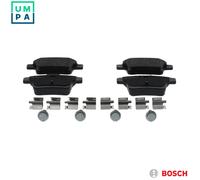 Brake pads 0 986 494 076 BOSCH for FORD JAGUAR