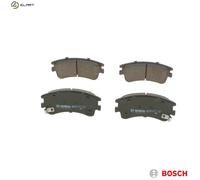 Bosch BP989 - Brake Pads Car Front Axle - Bosch Quality - Reduced Noise and Dust - ECE-R90 Certified - Copper-Free - 1 Set of 4 Pads
