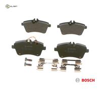 0986 494 085 Front Brake Pad Set 4x Pads Prepared For Wear Indicator By Bosch