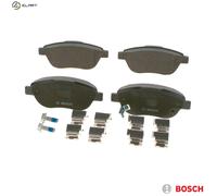 Brake Pads Set fits FIAT 500L 199LYD1B 1.6D Front 12 to 17 199B5.000 Bosch New