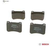 Brake pads 0 986 494 166 BOSCH for MERCEDES-BENZ C-CLASS T-Model C-CLASS CLK SLK