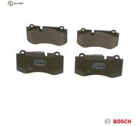 Brake Pads Set fits MERCEDES 280 R230 3.0 Front 08 to 09 M272.949 Genuine Bosch
