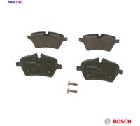 BOSCH Brake Pad Set For Disc Front With Mounting Manual Fits Mini Clubman