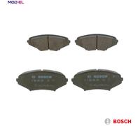 Bosch Brake Pads 0 986 494 220 for Mazda RX-8 – Front Axle, Copper-Free, ECE-R90, Set of 4