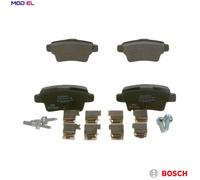 BOSCH 0986494222 Brake Pad Set For Disc Brake Rear Fits Fiat Punto Opel Vauxhall