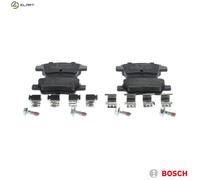 Brake pads 0 986 494 222 BOSCH for FIAT OPEL ABARTH