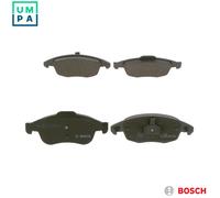 Bosch BP1170 - Brake Pads Car Front Axle - Bosch Quality - Reduced Noise and Dust - ECE-R90 Certified - Copper-Free - 1 Set of 4 Pads