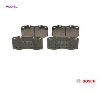 Original BOSCH Set of Brake Pads Disc Brake 0 986 494 257 for Iveco