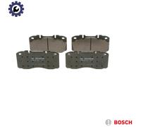 Original BOSCH Set of Brake Pads Disc Brake 0 986 494 257 for Iveco