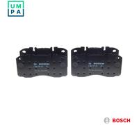 Bosch Original Brake Pad Set - 0 986 494 257 - Disc Brake - for IVECO CITY Bus, DAILY IV/V Van