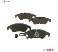 0986 494 538 Front Brake Pad Set 4x Pads Integrated Wear Indicator Braking Bosch