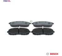 Bosch Brake Pad Set 0 986 494 277 - Front, 4pc, Wear Indicator - Fits Nissan Maxima/Teana/Tiida
