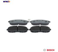 Bosch Brake Pad Set 0 986 494 277 - Front, 4pc, Wear Indicator - Fits Nissan Maxima/Teana/Tiida