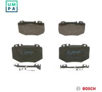 BOSCH Brake pad set 0 986 494 352 Low-Metallic with anti-squeak plate, with mounting manual MERCEDES-BENZ: S-Class Saloon