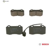 Bosch BP1275 - Brake Pads Car Front Axle - Bosch Quality - Reduced Noise and Dust - ECE-R90 Certified - Copper-Free - 1 Set of 4 pads
