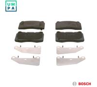 Brake pads 0 986 494 395 BOSCH for SAAB MITSUBISHI SUBARU VOLVO OPEL CADILLAC