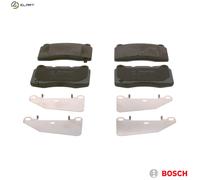 Brake pads 0 986 494 395 BOSCH for SAAB MITSUBISHI SUBARU VOLVO OPEL CADILLAC