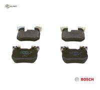 Bosch BP1343 - Brake Pads Car Rear Axle - Bosch Quality - Reduced Noise and Dust - ECE-R90 Certified - Copper-Free - 1 Set of 4 Pads