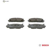 Brake pads 0 986 494 430 BOSCH for TOYOTA LEXUS
