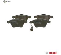 Brake Pads Set fits VW SCIROCCO Mk3 2.0D Front 08 to 17 Bosch 8J0698151A Quality