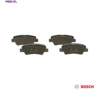 Bosch BP1478 - Brake Pads Car Rear Axle - Bosch Quality - Reduced Noise and Dust - ECE-R90 Certified - Copper-Free - 1 Set of 4 Pads