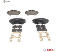 BOSCH 0 986 494 587 Brake pad set