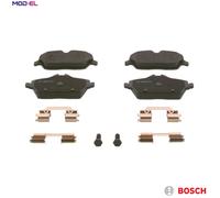 Fits BOSCH 0 986 494 588 BRAKE PADS /RH/F/BMW1 E87 116-120 04-/W/ DE Stock