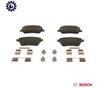 BRAKE PAD SET DISC BRAKE 0 986 494 592 FOR RENAULT DUSTER/SUV MODUS/GRAND ZOE