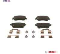 BRAKE PAD SET DISC BRAKE 0 986 494 592 FOR RENAULT DUSTER/SUV MODUS/GRAND ZOE