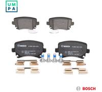 Bosch Brake Pad Set 0 986 494 595 – Disc Brake for Audi, SEAT, Skoda, VW