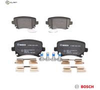 Bosch Brake Pad Set 0 986 494 595 – Disc Brake for Audi, SEAT, Skoda, VW