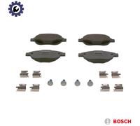 Front Disc Brake Pad Set BOSCH Fits CITROEN Berlingo C3 PEUGEOT 98-15 0986494602