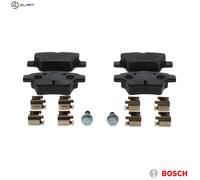 Brake pads 0 986 494 605 BOSCH for PEUGEOT CITROËN