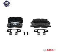 BRAKE PAD SET DISC BRAKE 0 986 494 610 FOR DAIHATSU SIRION TREVIS BOON CUORE