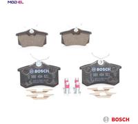 BRAKE PAD SET DISC BRAKE 0 986 494 621 FOR SKODA RENAULT VW FUSCA NEW GOLF/Mk