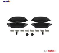 Bosch BP281 Brake Pads - Front Axle - ECE-R90 Certified - 1 Set of 4 Pads
