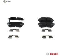 Brake Pads Set 0986494627 Bosch Genuine Top Quality Guaranteed New