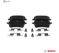 Brake pads 0 986 494 637 BOSCH for AUDI Q5 A5 A5 Sportback A5 Convertible A4 B8