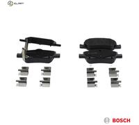 BOSCH 0 986 494 651 Brake pad set
